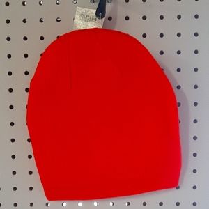 2/$10 SALE  Sherpa Lined Beanie Toque ~ Neon Orange